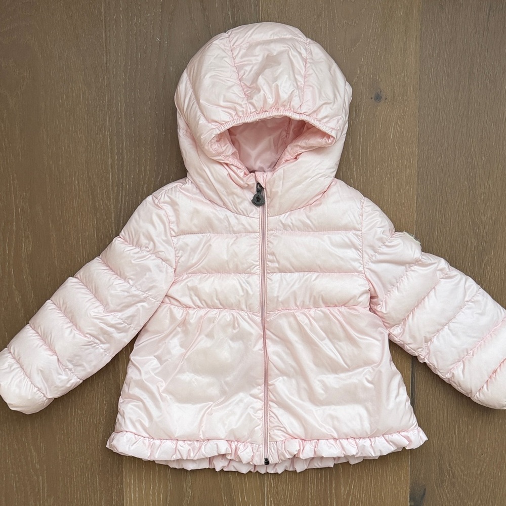 Moncler Light Pink Quilted Jacket